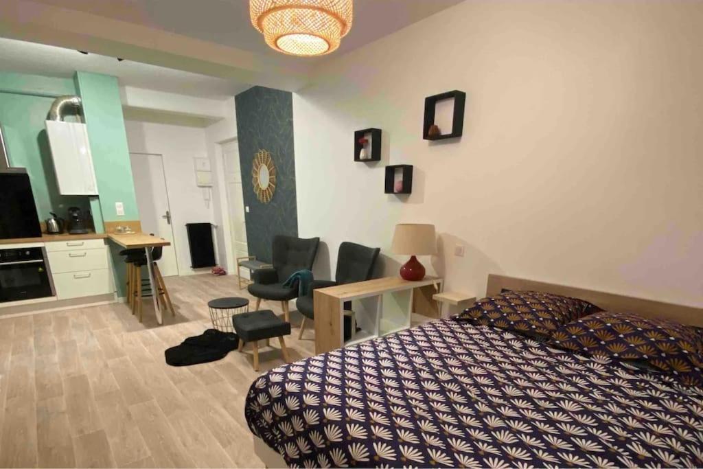 Charmant Studio Idealement Place Et Paisible ! Oloron-Sainte-Marie Exterior foto